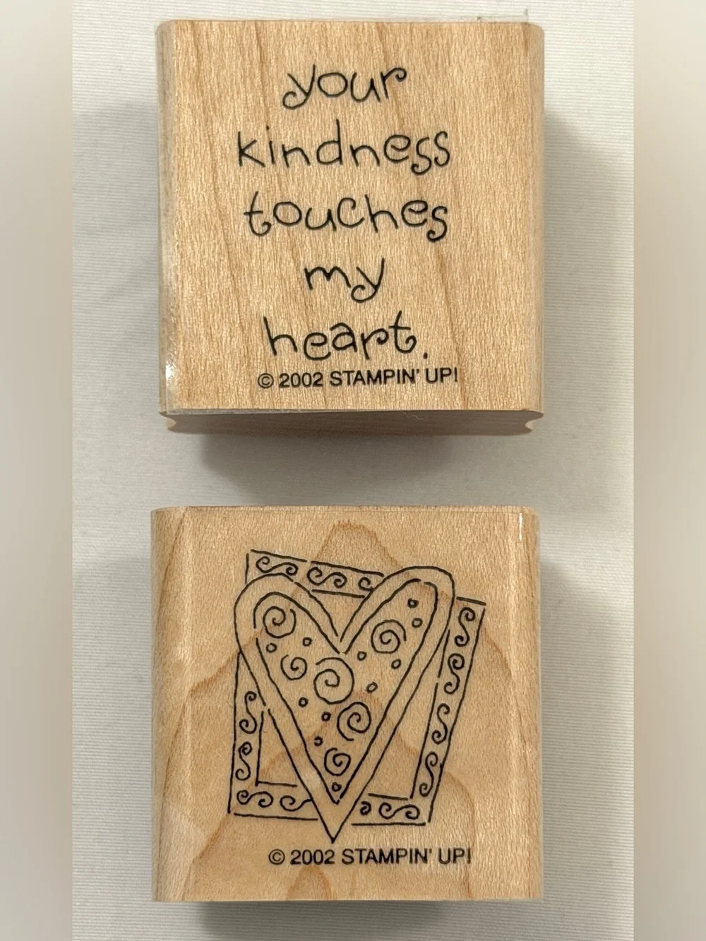 Like New Stampin’ Up Stamp Set~Kindness + Free Stamp Pad